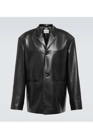 Nanushka Sanco faux leather jacket