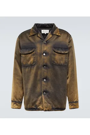 Maison Margiela Herre Langermede - Cotton and silk jacket