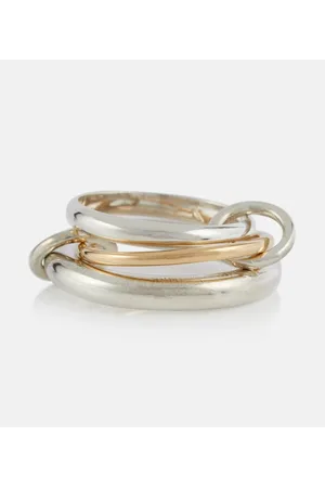 SPINELLI KILCOLLIN Amaryllis sterling silver and 18kt gold ring