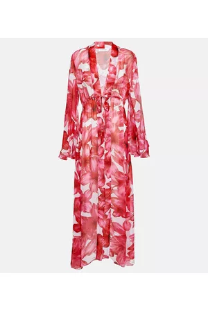 ALEXANDRA MIRO Dame Chiffon kjoler - Betty floral chiffon beach dress
