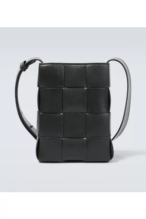 Bottega Veneta Herre Clutches - Cassette Intreccio leather phone pouch