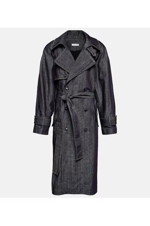 The Mannei Dame Trenchcoats - Aspos denim trench coat