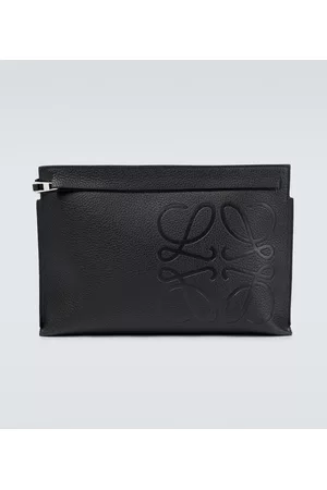 Loewe Herre Clutches - T leather pouch