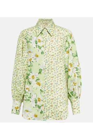 AlÃ©mais Dame Linskjorter - Astra floral linen shirt