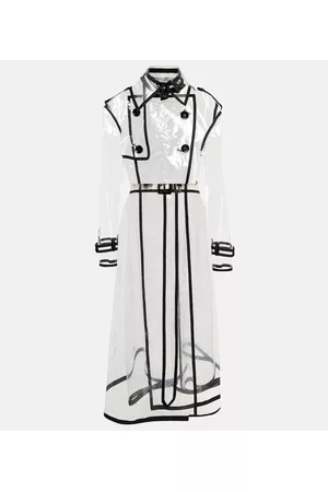 Dolce & Gabbana Dame Trenchcoats - X Kim sheer PVC trench coat