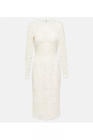 Dolce & Gabbana Dame Midikjoler - Lace midi dress
