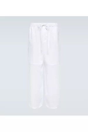 Loewe Herre Vide bukser - Paula's Ibiza wide-leg linen pants