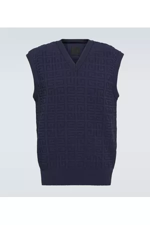 Givenchy Herre Vester - 4G jacquard sleeveless sweater