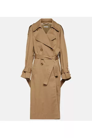 Acne Studios Dame Trenchcoats - Cotton trench coat