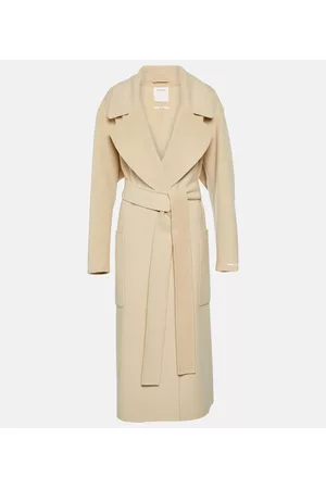 Sportmax Dame Ullkåper - Veleno wool coat