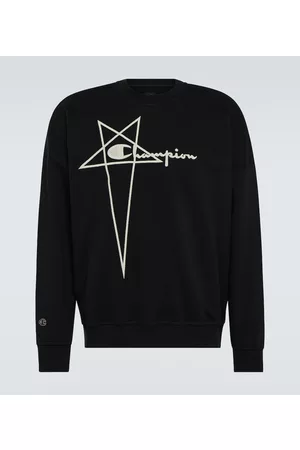 Rick Owens Herre Sweatshirts - X ChampionÂ® embroidered cotton sweatshirt