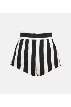 Dolce & Gabbana Dame Shorts - Portofino high-rise striped shorts
