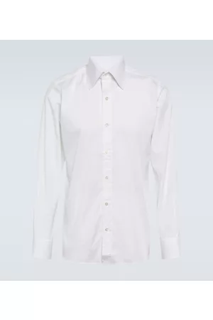 Tom Ford Herre Slim fit - Slim-fit cotton poplin shirt