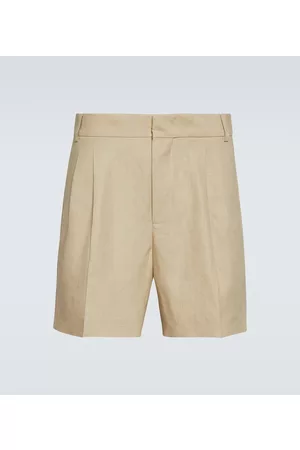 Loro Piana Herre Bermudashorts - Honiara linen canvas Bermuda shorts