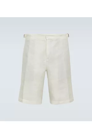 Loro Piana Herre Bermudashorts - Majuro Bermuda linen shorts