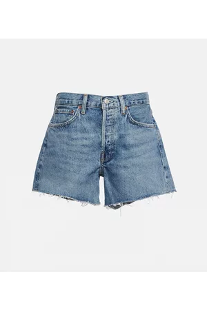 AGOLDE Dame Denim shorts - Parker high-rise denim shorts