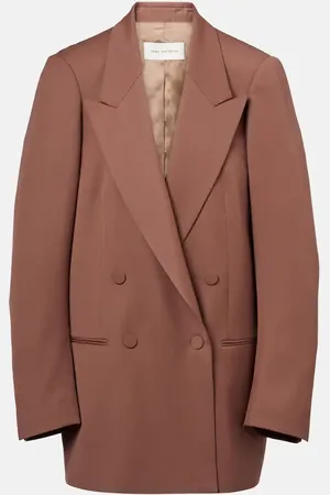 DRIES VAN NOTEN Oversized wool blazer