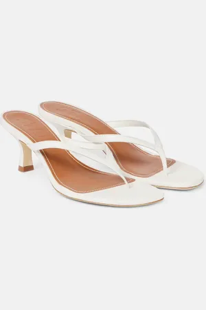 Staud Freja leather thong sandals