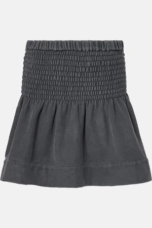 Marant Etoile Pacifica high-rise cotton miniskirt