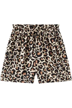 Molo Aisia leopard-print shorts