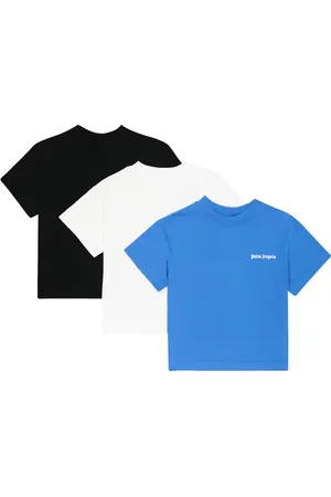 Palm Angels Set of three cotton T-shirts