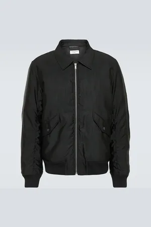 Saint Laurent Faille bomber jacket