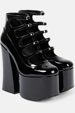 Marc Jacobs Kiki patent leather platform ankle boots