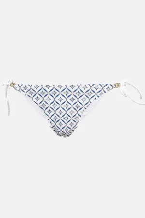 Heidi Klein Capri printed mid-rise bikini bottoms