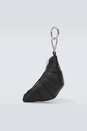 LEMAIRE Croissant leather coin purse