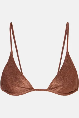 Jade Swim Via terry bikini top