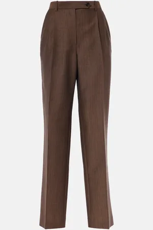 The Row Norbert mohair and wool straight pants