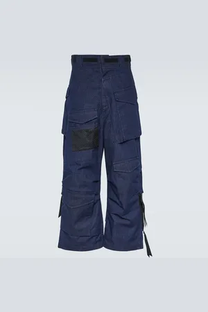 JUNYA WATANABE Deconstructed denim cargo pants