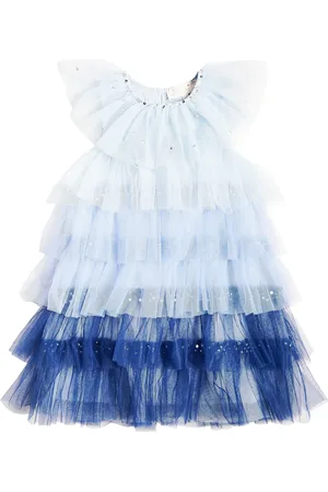 Tutu Du Monde Josette dÃ©gradÃ© ruffled tulle dress