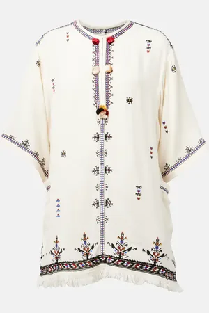 Marant Etoile Kressy embroidered minidress