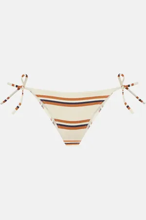 ERES Navy striped bikini bottoms