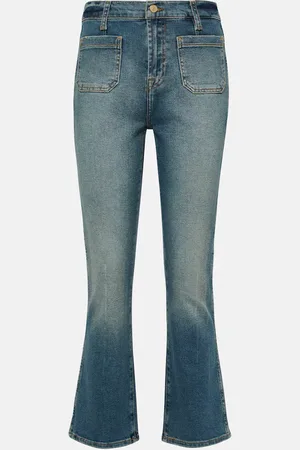 7 for all Mankind Slim Kick high-rise bootcut jeans