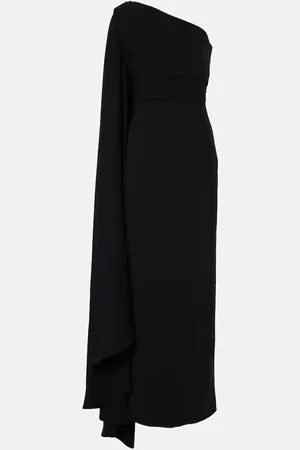 Solace Daria one-shoulder gown
