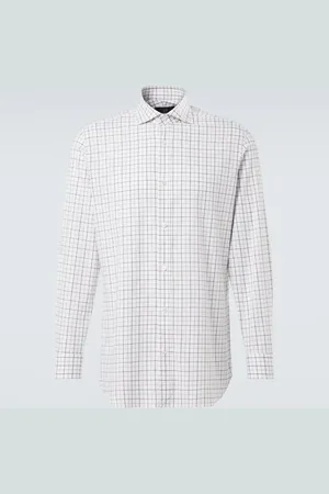 Dunhill Checked cotton shirt
