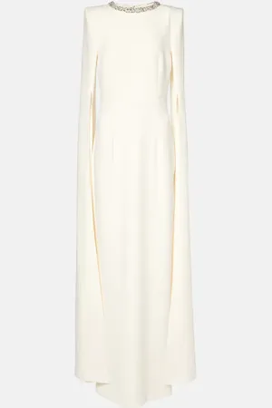 Safiyaa Destiny faux pearl-embellished gown