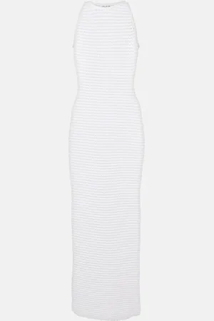 Alaïa AlaÃ¯a Crochet maxi dress