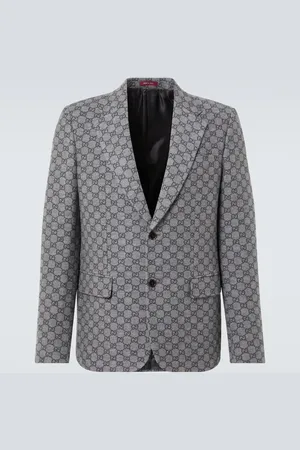 Gucci GG wool flannel blazer
