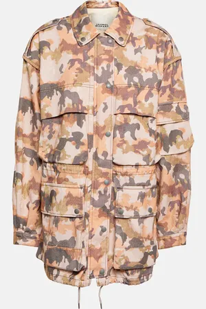 Isabel Marant Elize printed cotton jacket