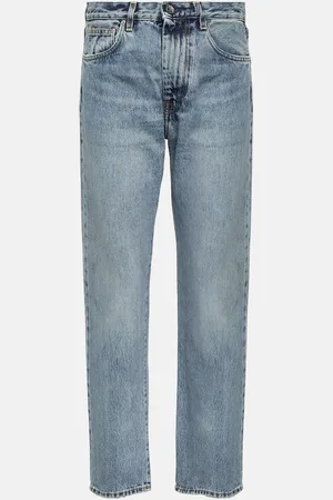 Totême Twisted Seam mid-rise straight jeans
