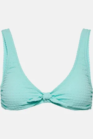 Heidi Klein Great Thatch bow-detail bikini top