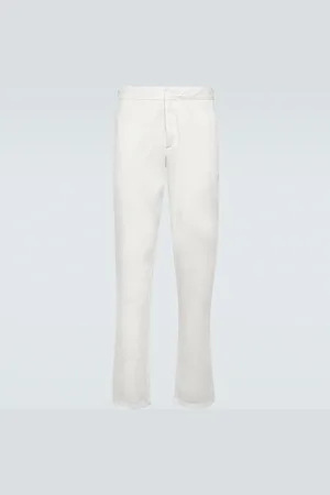Orlebar Brown Fallon cotton-blend straight pants