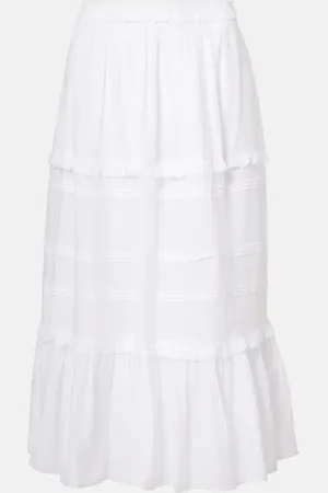 Marant Etoile Diya cotton-blend maxi skirt