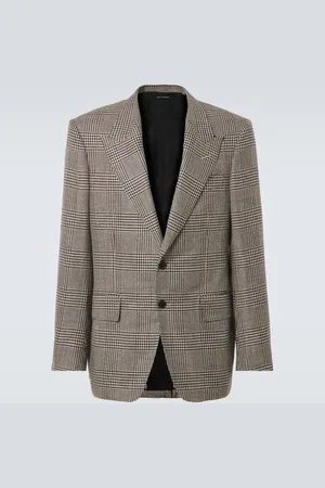 Tom Ford Shelton houndstooth wool-blend blazer