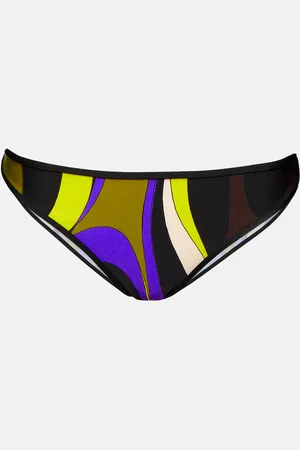 Puccini Marmo-print bikini bottoms
