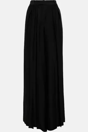 Joseph Barlow wide-leg satin plissÃ© pants