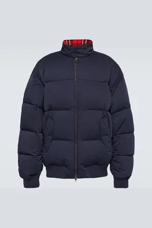Balenciaga Cut-Up Harrington twill down jacket